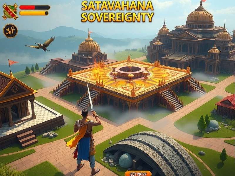 Satavahana Sovereignty Battle Scene